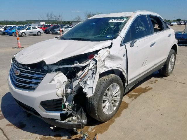 1GYKNARS1JZ151795 - 2018 CADILLAC XT5 WHITE photo 2