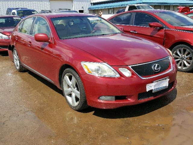 JTHBH96S065023643 - 2006 LEXUS GS GENERAT RED photo 1