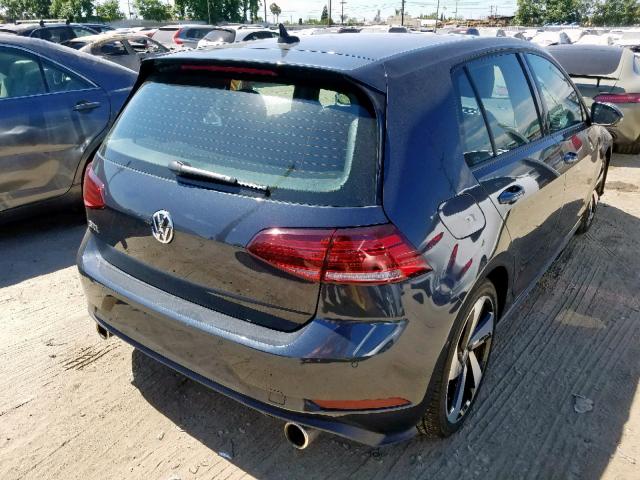 3VW447AU6JM284097 - 2018 VOLKSWAGEN GTI S/SE BLACK photo 4