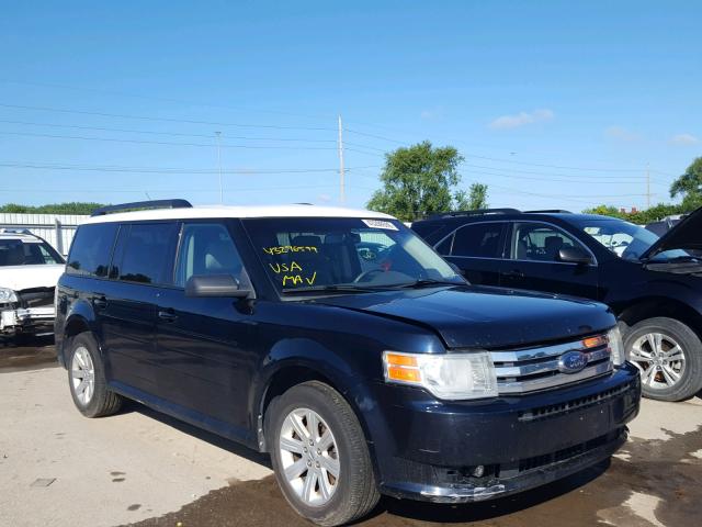 2FMGK5BC0ABA25800 - 2010 FORD FLEX SE BLUE photo 1