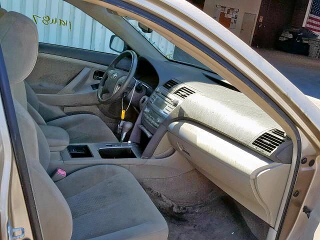 JTNBB46K573044048 - 2007 TOYOTA CAMRY NEW BEIGE photo 5