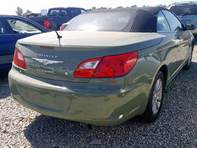 1C3BC5ED2AN172256 - 2010 CHRYSLER SEBRING TO GREEN photo 4