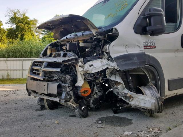 3C6URVJDXEE120433 - 2014 RAM PROMASTER 白色 照片 9