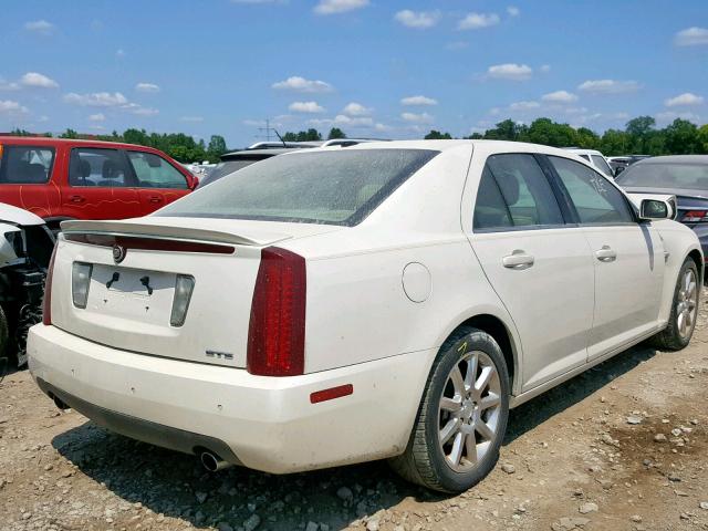 1G6DW677360214918 - 2006 CADILLAC STS WHITE photo 4