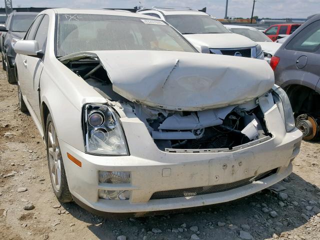 1G6DW677360214918 - 2006 CADILLAC STS WHITE photo 9