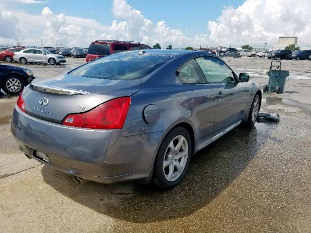 JN1CV6EK8CM423307 - 2012 INFINITI G37 BASE GRAY photo 4