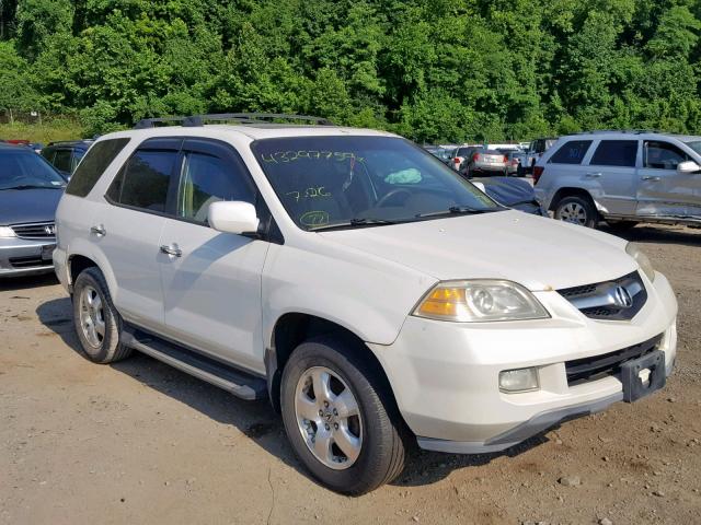 2HNYD18235H532049 - 2005 ACURA MDX WHITE photo 1