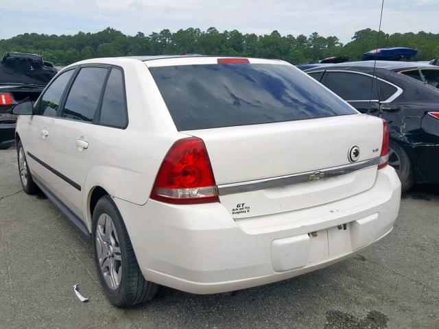 1G1ZS62825F215755 - 2005 CHEVROLET MALIBU MAX 白色 照片 3