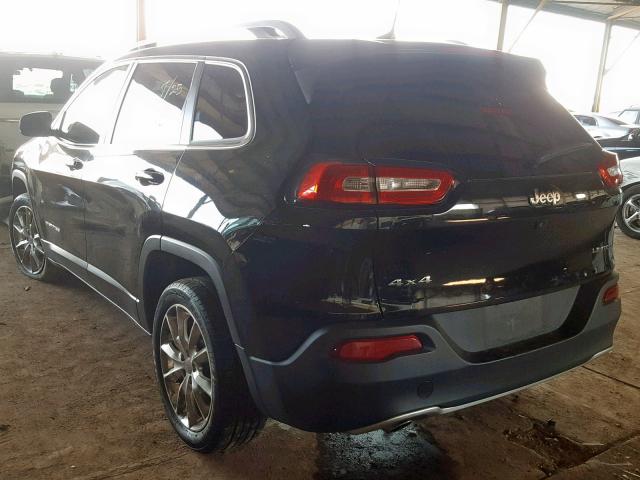 1C4PJMDBXHW537031 - 2017 JEEP CHEROKEE L BLACK photo 3