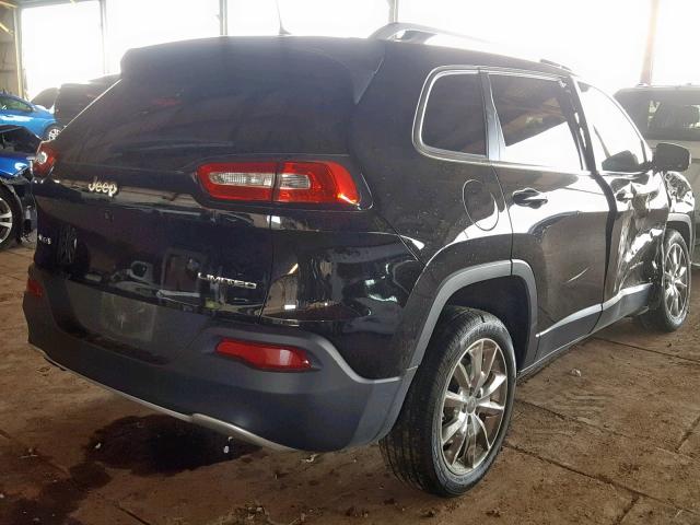 1C4PJMDBXHW537031 - 2017 JEEP CHEROKEE L BLACK photo 4