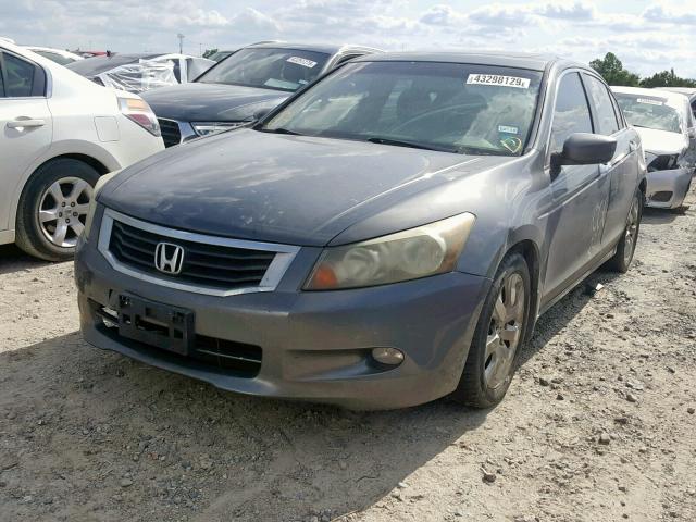 1HGCP36869A027932 - 2009 HONDA ACCORD EXL GRAY photo 2