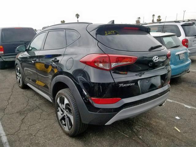 KM8J33A28JU822709 - 2018 HYUNDAI TUCSON VAL BLACK photo 3