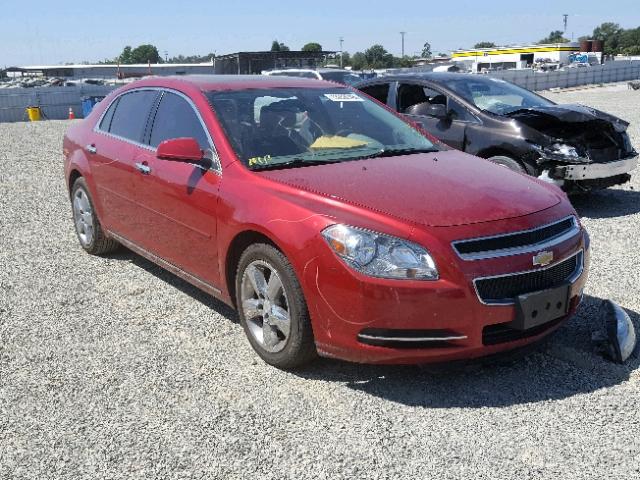 1G1ZD5E07CF338801 - 2012 CHEVROLET MALIBU 2LT RED photo 1