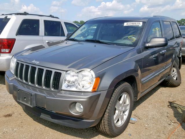 1J8GR48K47C677796 - 2007 JEEP GRAND CHER GRAY photo 2