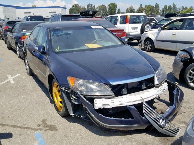 JH4KB16535C012367 - 2005 ACURA RL BLUE photo 1