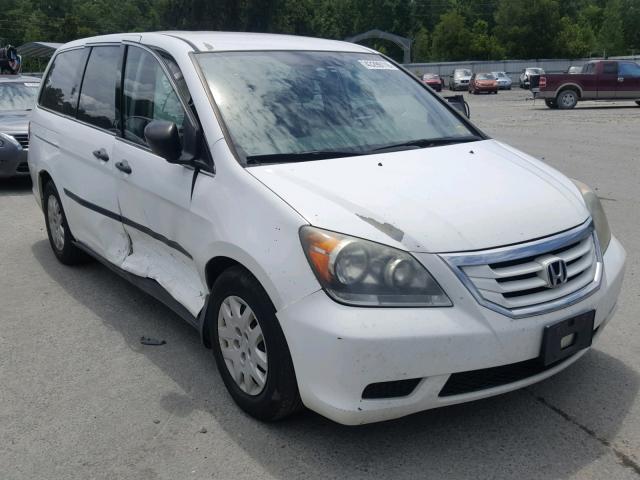 5FNRL38168B509861 - 2008 HONDA ODYSSEY LX WHITE photo 1