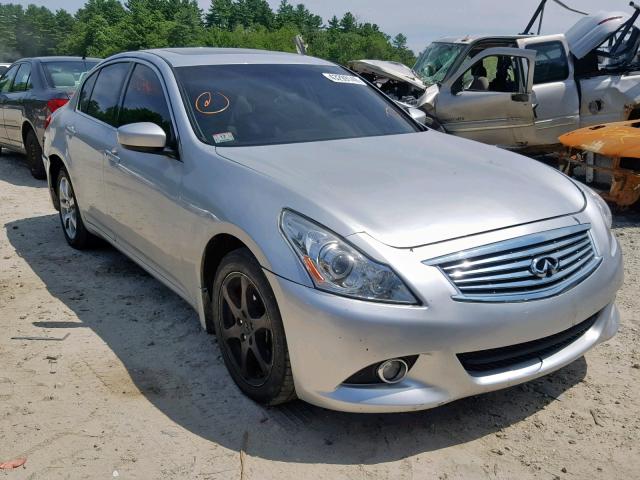 JN1CV6AR8DM751895 - 2013 INFINITI G37 SILVER photo 1