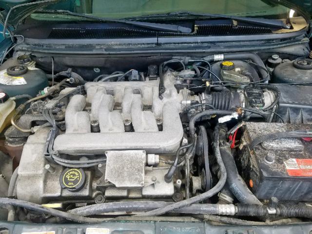 1FAFP66L0WK266325 - 1998 FORD CONTOUR LX TURQUOISE photo 7