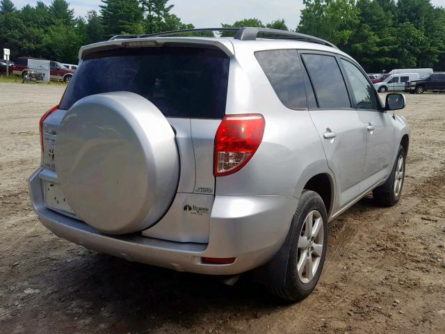 JTMBD31V766018476 - 2006 TOYOTA RAV4 LIMIT GRAY photo 4