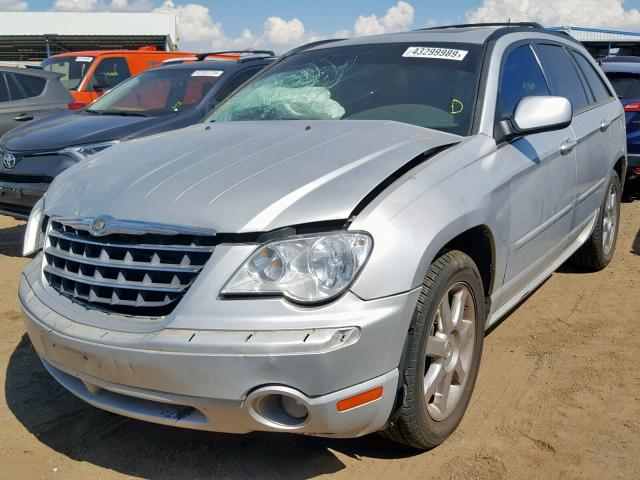 2A8GF78X08R664431 - 2008 CHRYSLER PACIFICA L SILVER photo 2