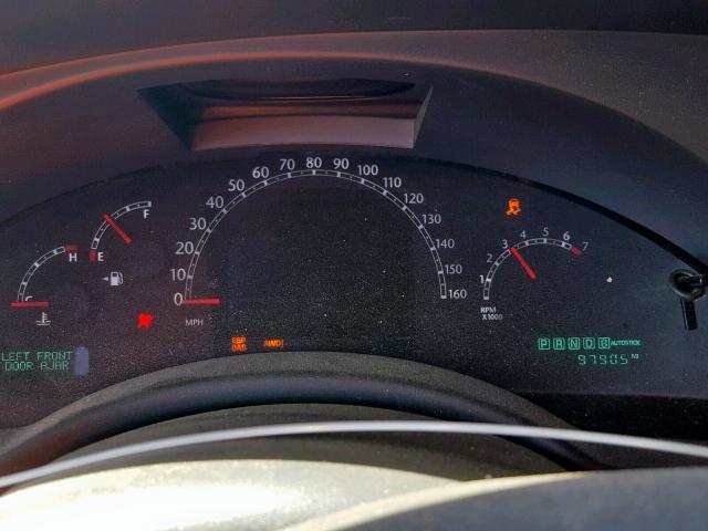 2A8GF78X08R664431 - 2008 CHRYSLER PACIFICA L SILVER photo 8