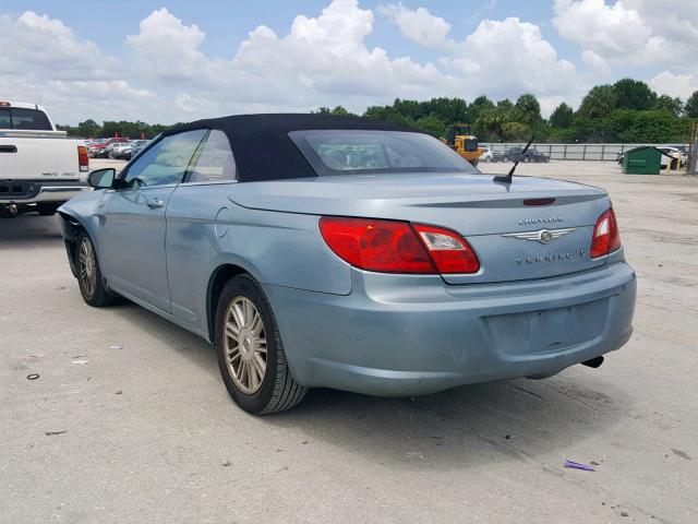 1C3LC55D39N515544 - 2009 CHRYSLER SEBRING TO BLUE photo 3