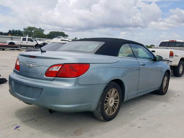 1C3LC55D39N515544 - 2009 CHRYSLER SEBRING TO BLUE photo 4