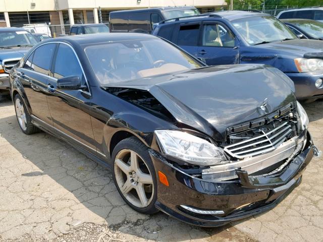 WDDNG7BB0BA384891 - 2011 MERCEDES-BENZ S 550 BLACK photo 1