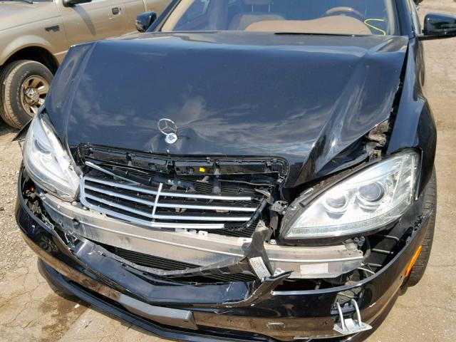 WDDNG7BB0BA384891 - 2011 MERCEDES-BENZ S 550 BLACK photo 9