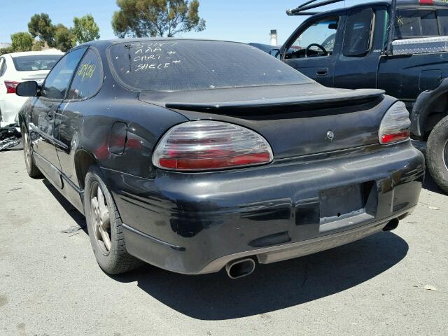 1G2WR12102F183030 - 2002 PONTIAC GRAND PRIX შავი ფოტო 3