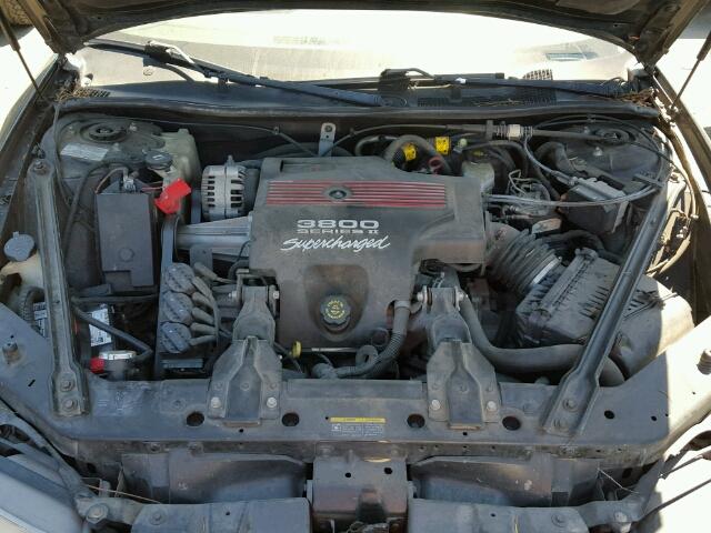 1G2WR12102F183030 - 2002 PONTIAC GRAND PRIX შავი ფოტო 7