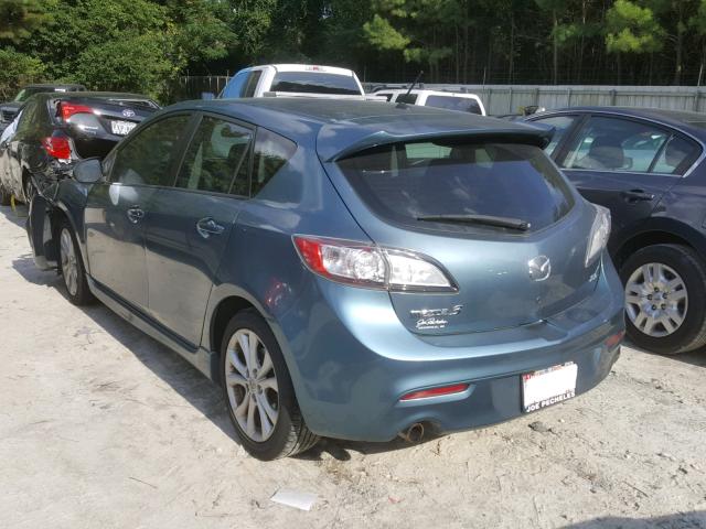 JM1BL1H57A1108505 - 2010 MAZDA 3 S BLUE photo 3