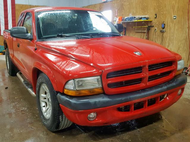 1D7HG32XX3S369392 - 2003 DODGE DAKOTA SPO RED photo 1