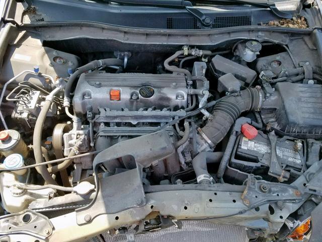 1HGCP2F43CA058554 - 2012 HONDA ACCORD LXP GRAY photo 7