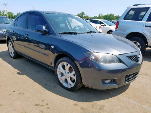 JM1BK32G781114081 - 2008 MAZDA 3 I GRAY photo 1