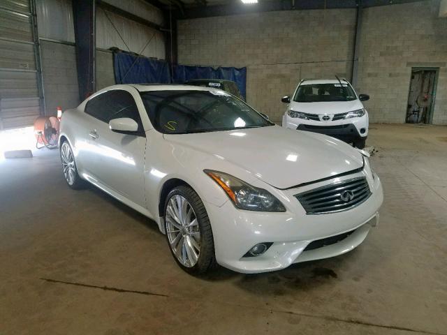 JN1CV6EL4BM263837 - 2011 INFINITI G37 WHITE photo 1