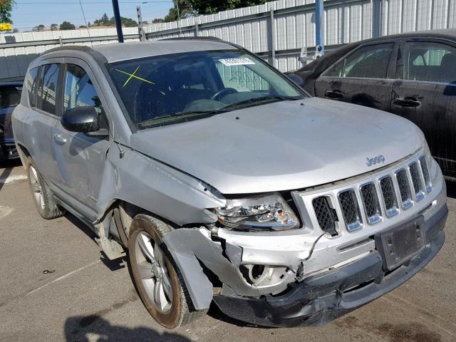 1J4NF1FB1BD181957 - 2011 JEEP COMPASS SP SILVER photo 1