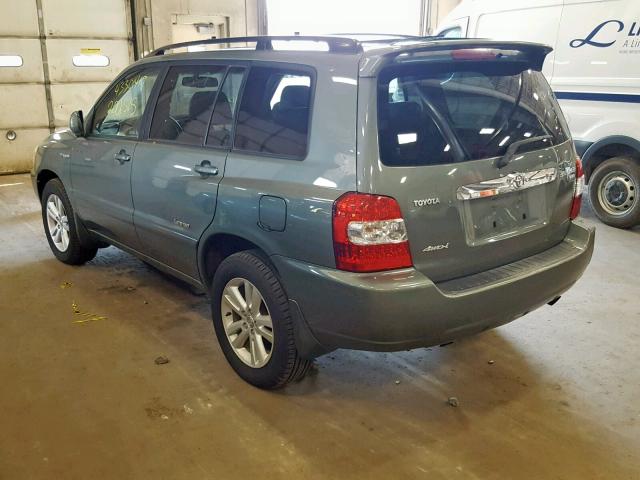 JTEEW21A570047764 - 2007 TOYOTA HIGHLANDER GRAY photo 3