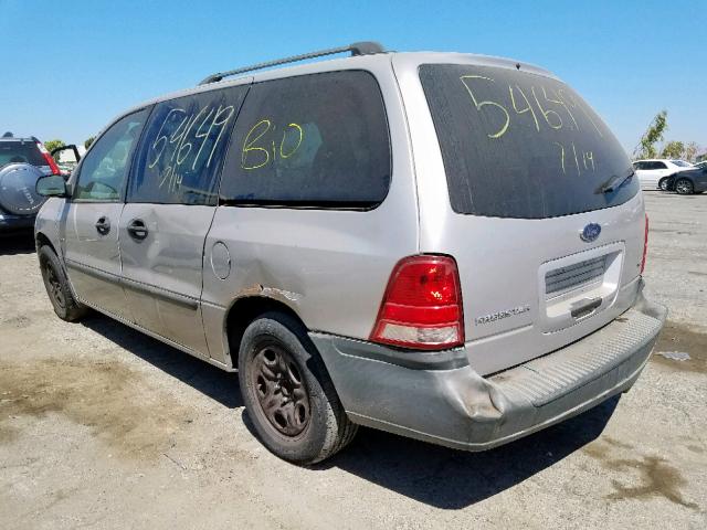 2FMZA51606BA43566 - 2006 FORD FREESTAR S TAN photo 3