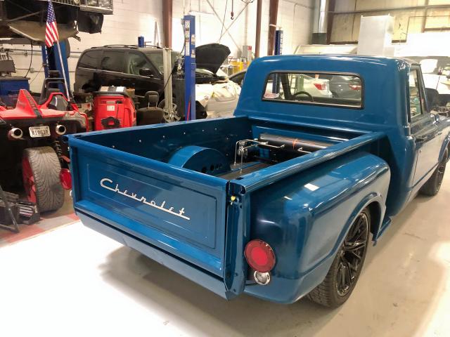 CS147S130410 - 1967 CHEVROLET C-10 BLUE photo 3