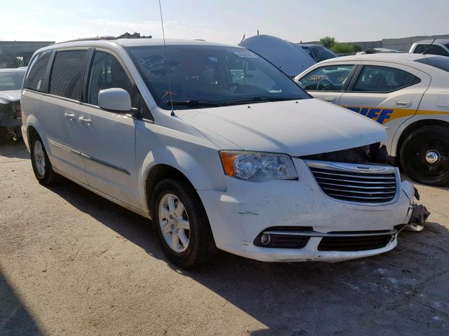 2C4RC1BG8CR389933 - 2012 CHRYSLER TOWN & COU WHITE photo 1