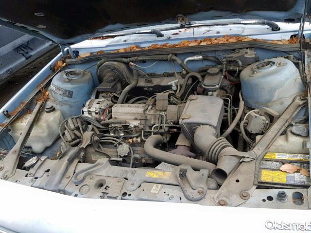 2G3AM54N0M2302629 - 1991 OLDSMOBILE CUTLASS CI ლურჯი ფოტო 7