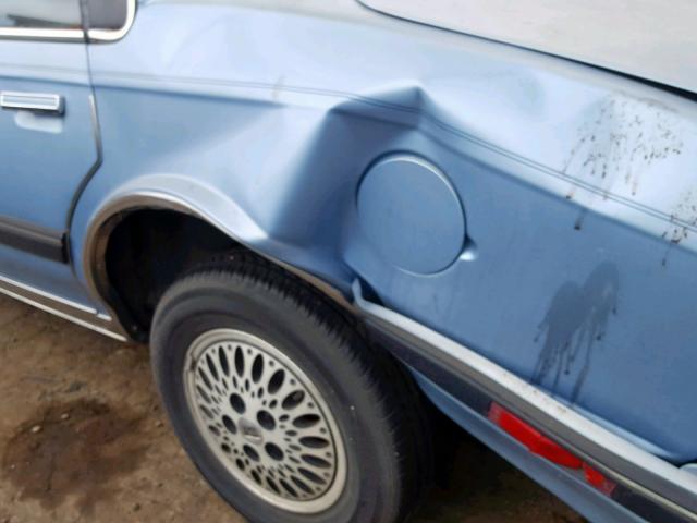 2G3AM54N0M2302629 - 1991 OLDSMOBILE CUTLASS CI ლურჯი ფოტო 9