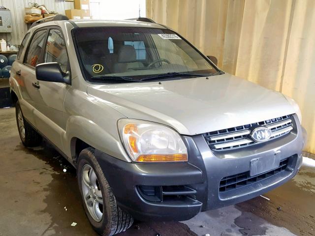 KNDJF723857133137 - 2005 KIA NEW SPORTA TAN photo 1