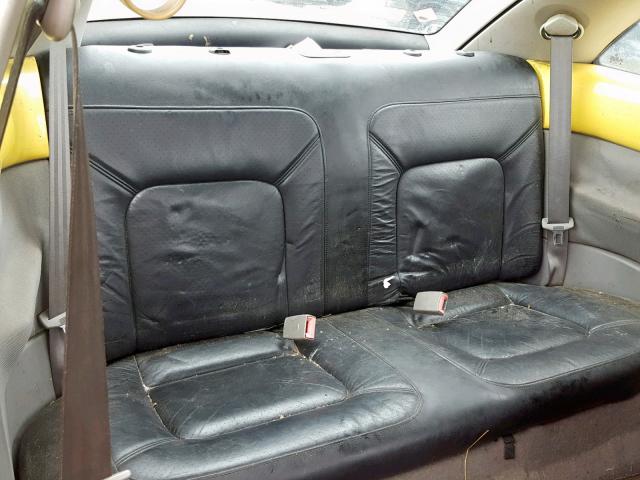 3VWBP21C93M421447 - 2003 VOLKSWAGEN NEW BEETLE YELLOW photo 6