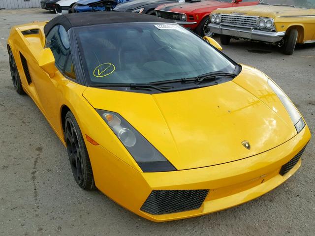 ZHWGU22T86LA03848 - 2006 LAMBORGHINI GALLARDO S YELLOW photo 1