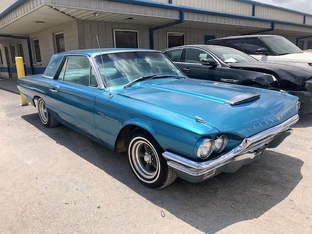 4Y83Z151590 - 1964 FORD T-BIRD BLUE photo 1