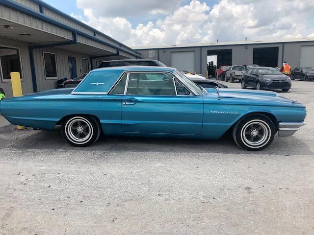 4Y83Z151590 - 1964 FORD T-BIRD BLUE photo 10