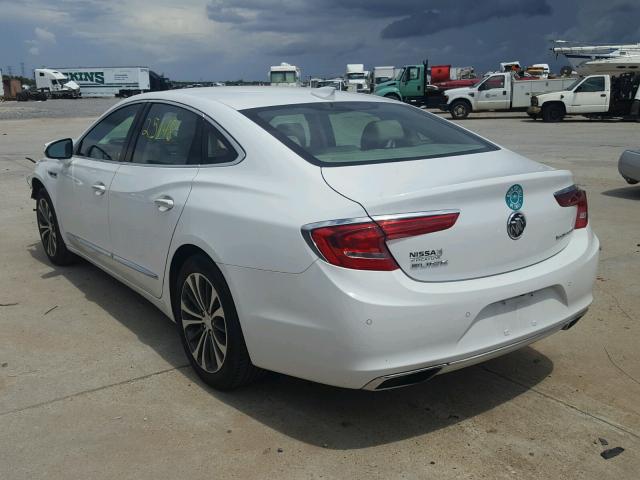 1G4ZN5SS9HU125728 - 2017 BUICK LACROSSE P WHITE photo 3