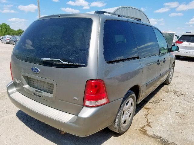 2FMZA51694BA78104 - 2004 FORD FREESTAR S GREEN photo 4